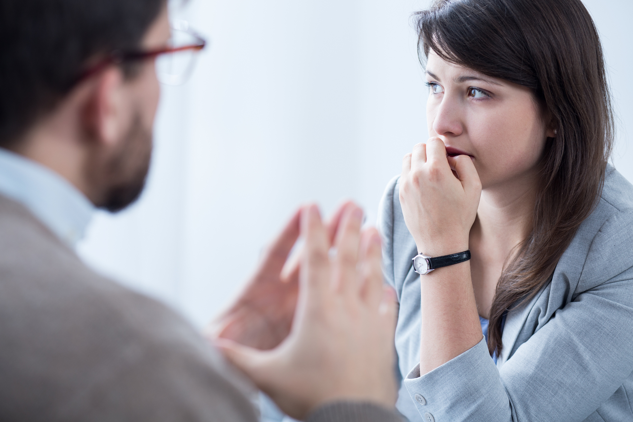 Physician and patient conversation