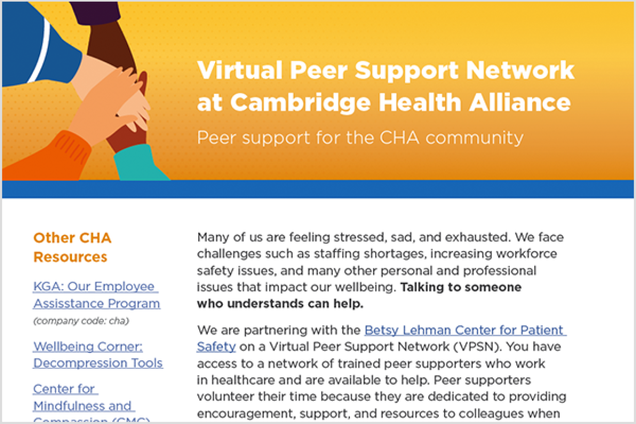 VPSN CHA Flyer